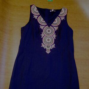 Lilly Pulitzer  Gabby Shift Dress Navy